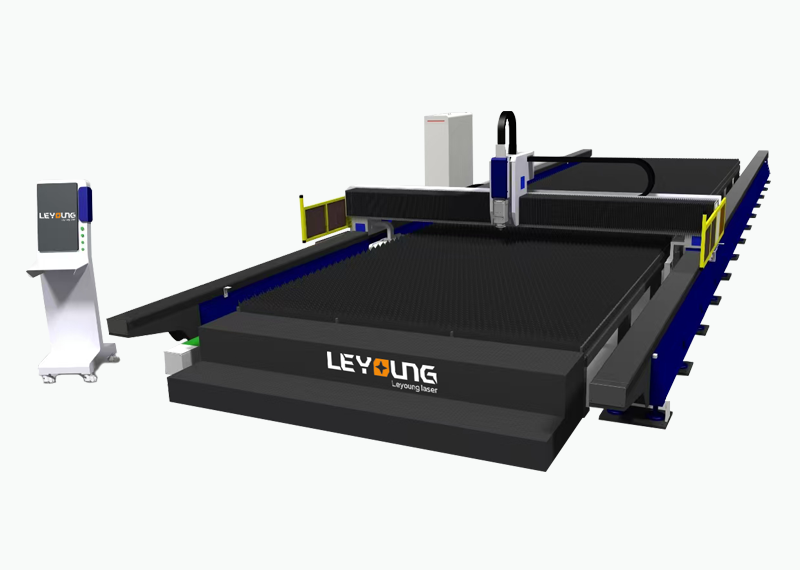Ground Rail Gantry Beam Laser Cutting Machine