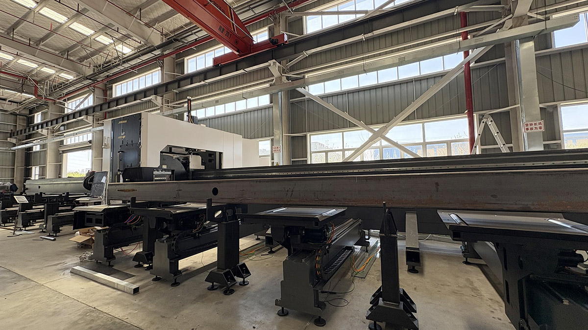 Good News! Liyang Laser’s Custom Three-Chuck Heavy-Duty Pipe Cutting Machine for Algerian Customer Enters Final Commissioning, Ready for Shipment!-Laser Cutting Machine | LIYANG Laser from China