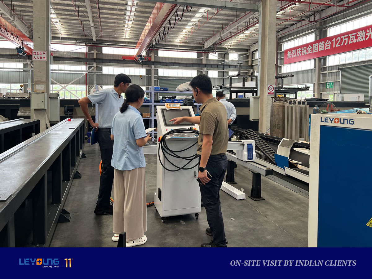 Indian Client Delegation Visits LEYOUNG to Explore Smart Manufacturing Solutions-Laser Cutting Machine | LIYANG Laser from China Indian Client Delegation Visits LEYOUNG to Explore Smart Manufacturing Solutions-Laser Cutting Machine | LIYANG Laser from China