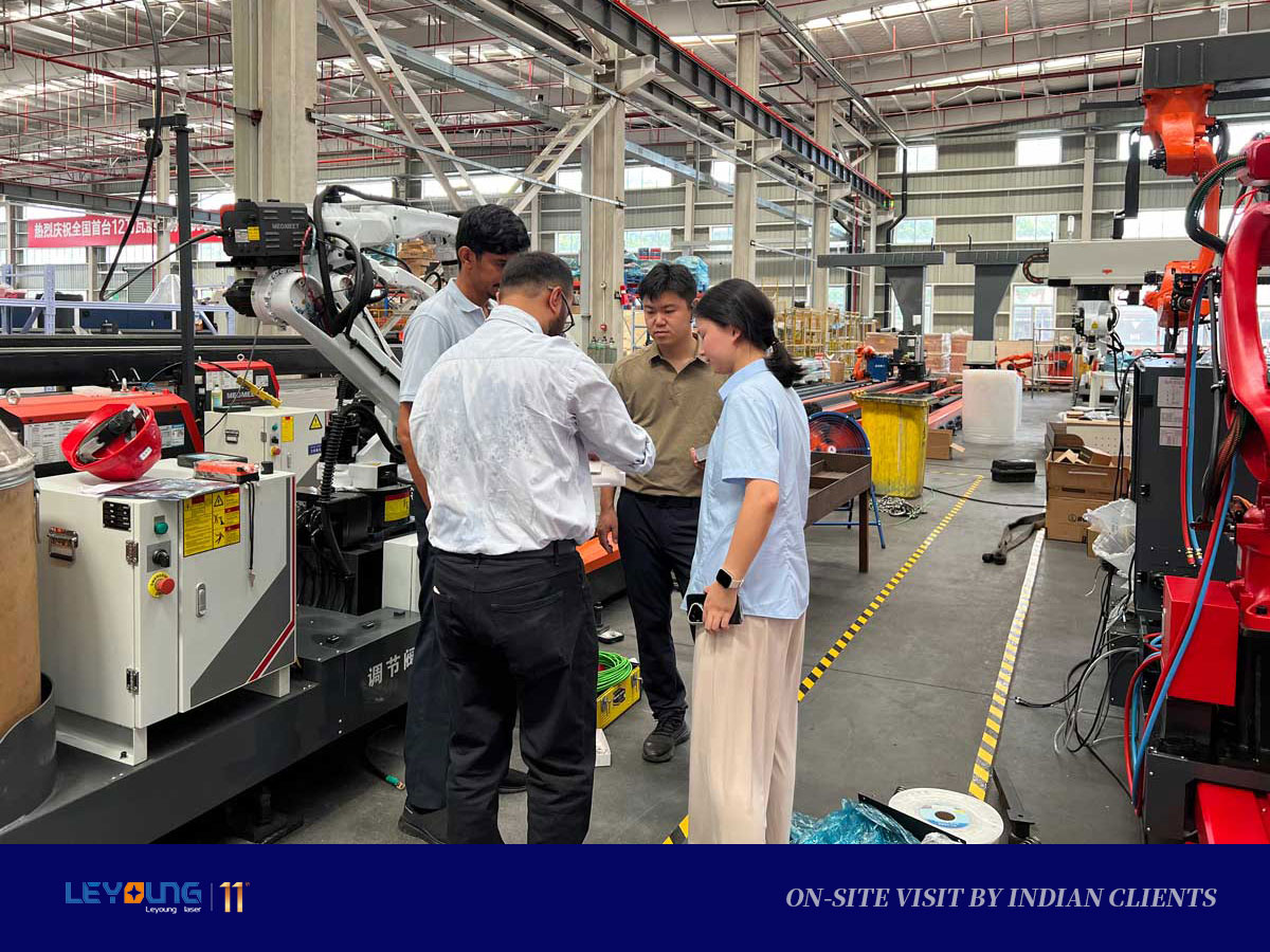 Indian Client Delegation Visits LEYOUNG to Explore Smart Manufacturing Solutions-Laser Cutting Machine | LIYANG Laser from China Indian Client Delegation Visits LEYOUNG to Explore Smart Manufacturing Solutions-Laser Cutting Machine | LIYANG Laser from China
