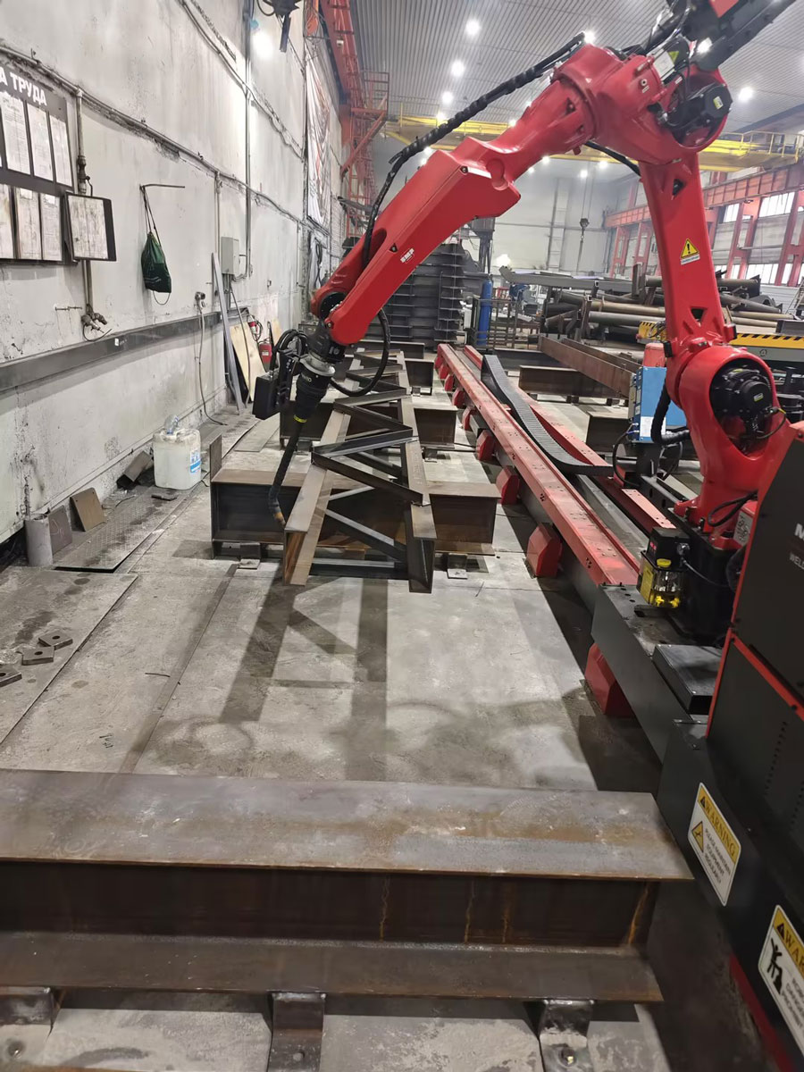 LEYOUNG Welding Robot Delivered to Russia | Robotic Welding System Manufacturer-Laser Cutting Machine | LIYANG Laser from China LEYOUNG Welding Robot Delivered to Russia | Robotic Welding System Manufacturer-Laser Cutting Machine | LIYANG Laser from China