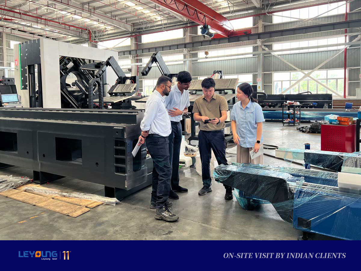 Indian Client Delegation Visits LEYOUNG to Explore Smart Manufacturing Solutions-Laser Cutting Machine | LIYANG Laser from China Indian Client Delegation Visits LEYOUNG to Explore Smart Manufacturing Solutions-Laser Cutting Machine | LIYANG Laser from China